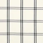 LUBERON PLAID Fabric – BLACK | Schumacher | Wallpaper Twins LUBERON PLAID fabric BLACK color by Schumacher