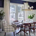 LUBERON PLAID Fabric – INDIGO | Schumacher | Wallpaper Twins LUBERON PLAID fabric INDIGO color by Schumacher