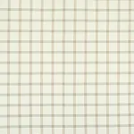 LUBERON PLAID fabric NATURAL color by Schumacher