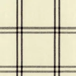 LUBERON PLAID fabric RAVEN color by Schumacher