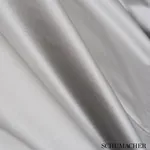 LUCA SATIN Fabric – ZINC | Schumacher | Wallpaper Twins LUCA SATIN fabric ZINC color by Schumacher
