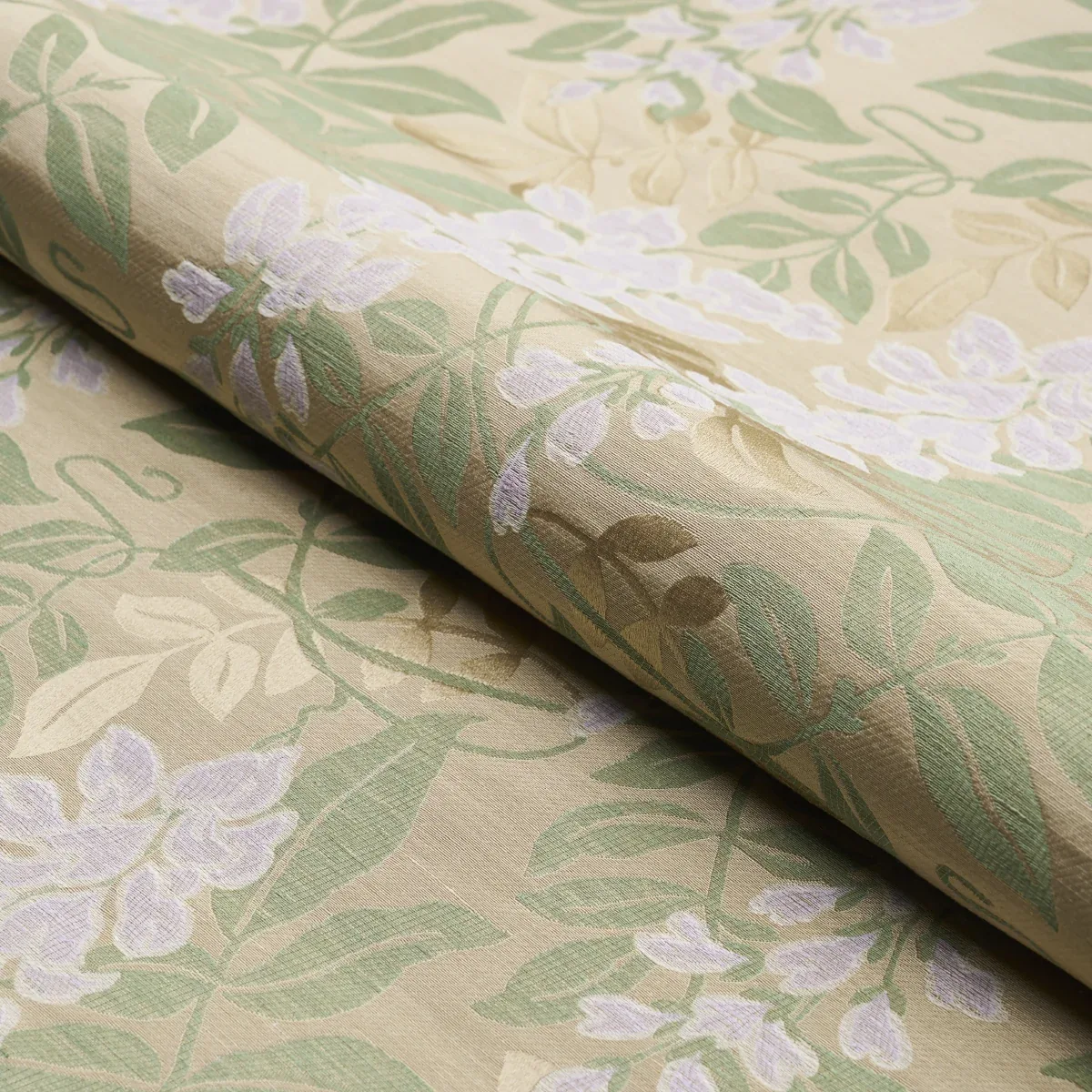 LUCIA WISTERIA Fabric – LILAC | Schumacher | Wallpaper Twins LUCIA WISTERIA fabric LILAC color by Schumacher