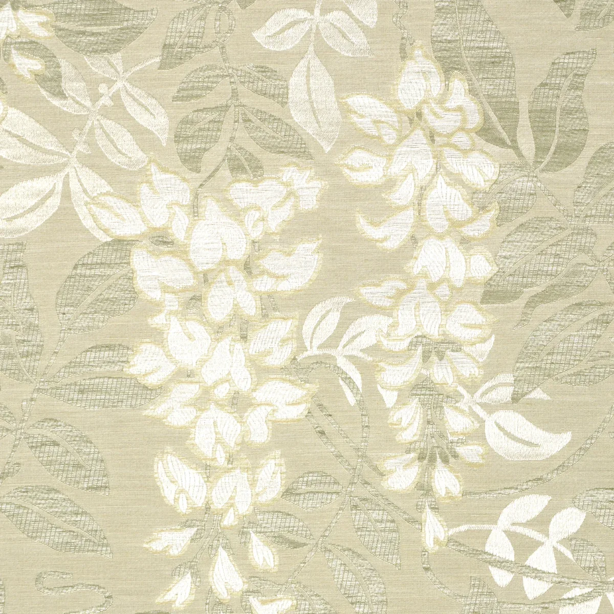LUCIA WISTERIA Fabric – MOSS | Schumacher | Wallpaper Twins LUCIA WISTERIA fabric MOSS color by Schumacher