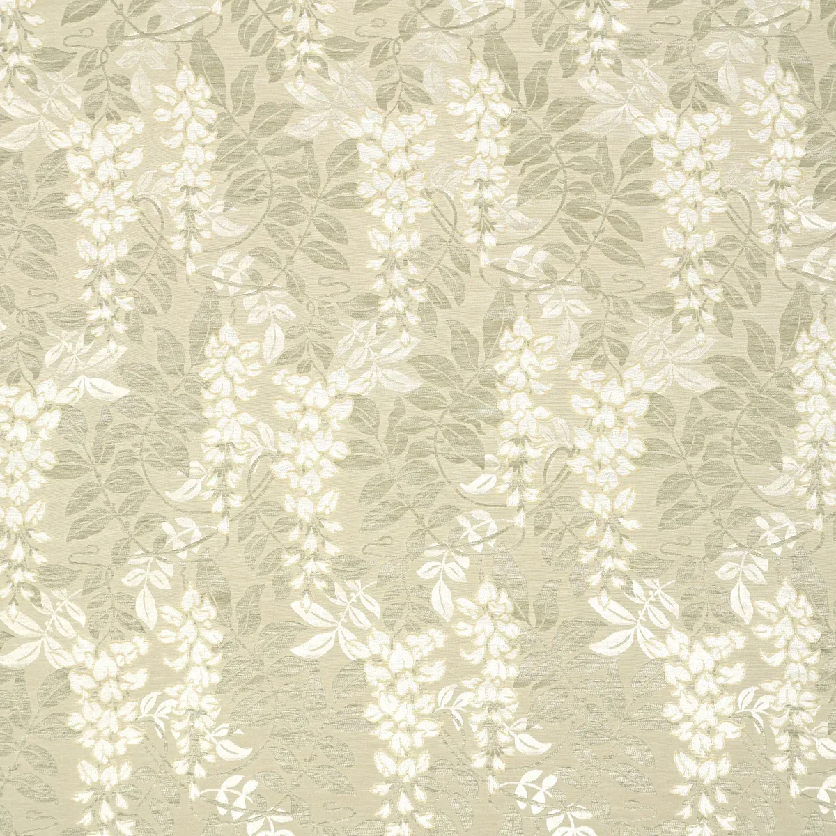LUCIA WISTERIA fabric MOSS color by Schumacher