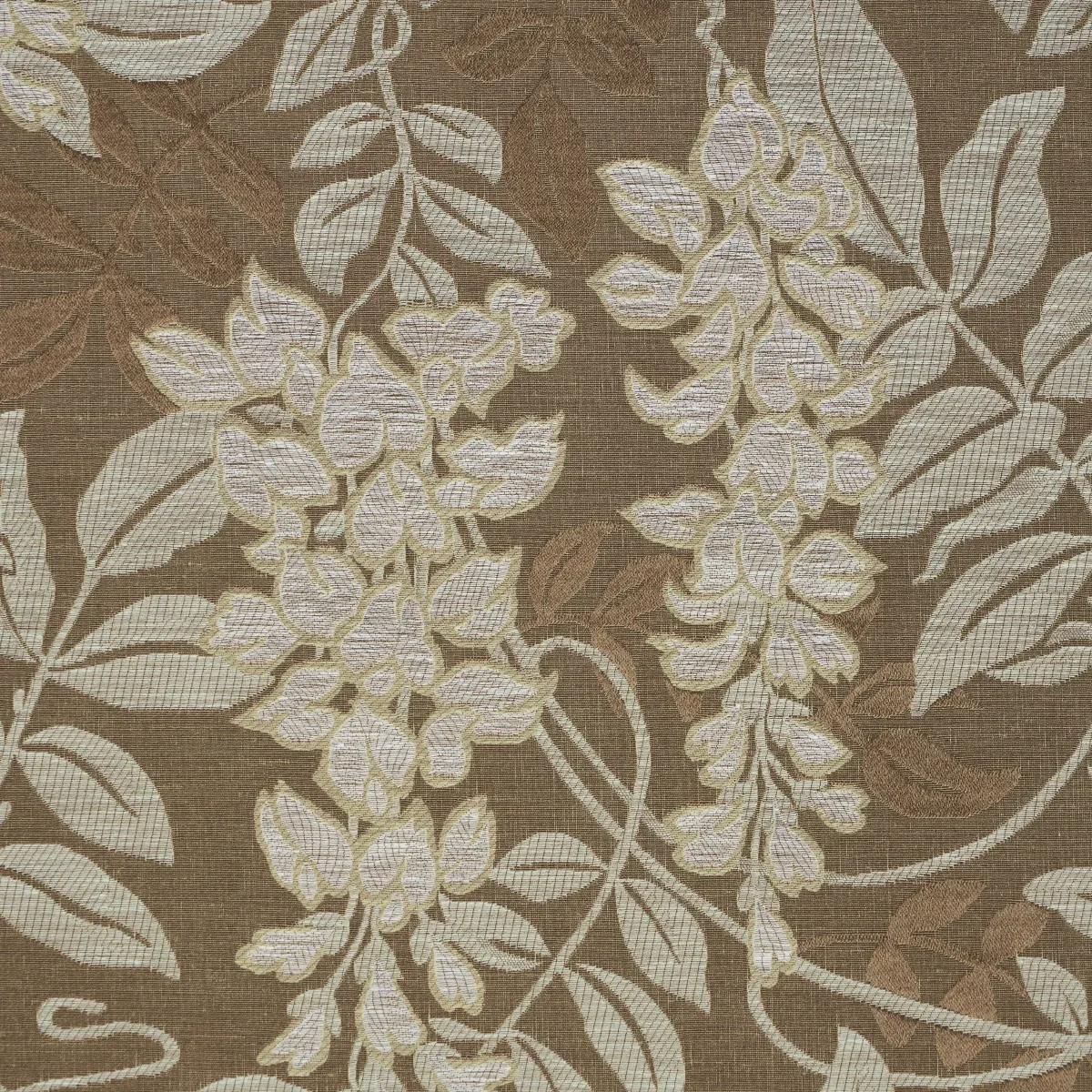 LUCIA WISTERIA Fabric – SABLE | Schumacher | Wallpaper Twins LUCIA WISTERIA fabric SABLE color by Schumacher
