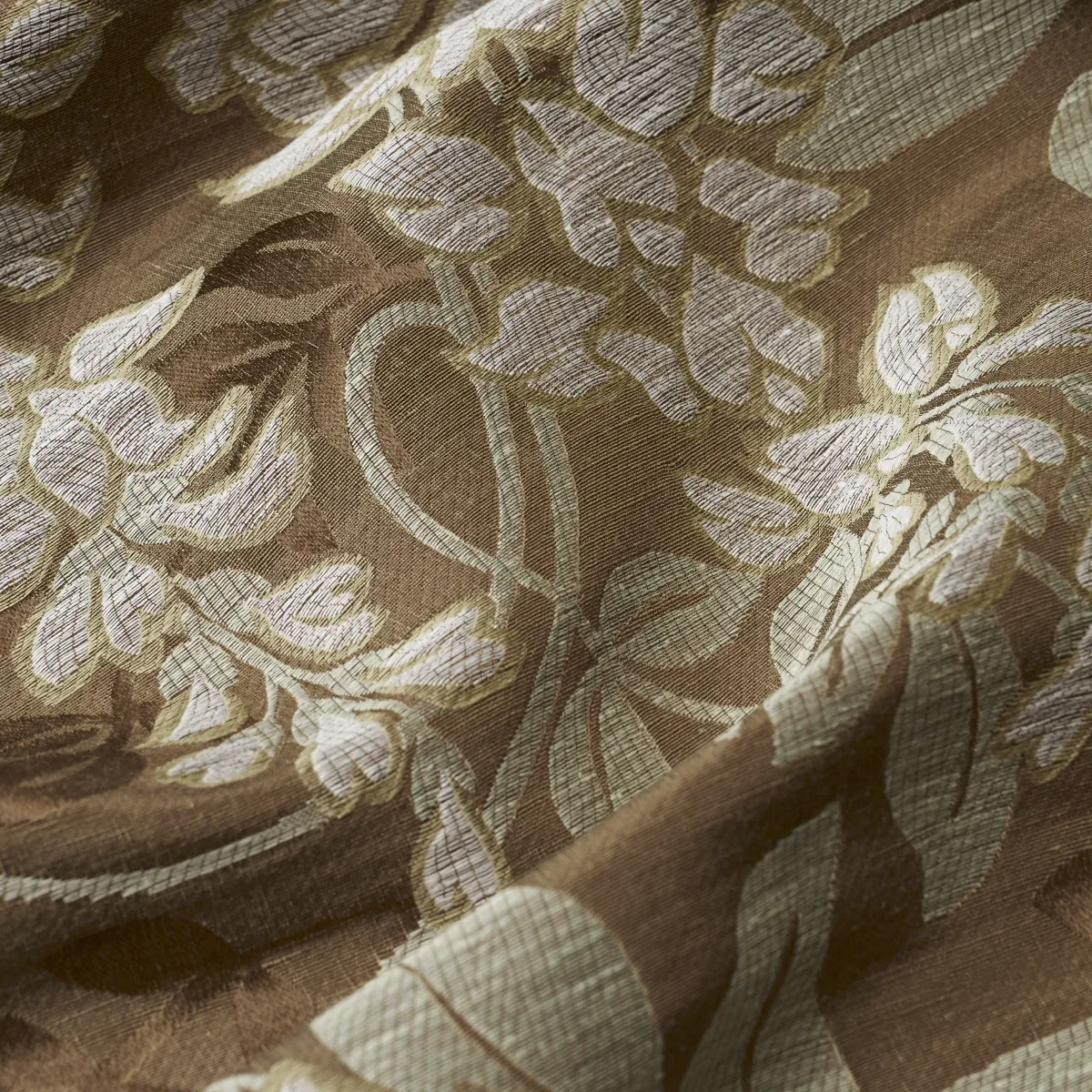 LUCIA WISTERIA Fabric – SABLE | Schumacher | Wallpaper Twins LUCIA WISTERIA fabric SABLE color by Schumacher