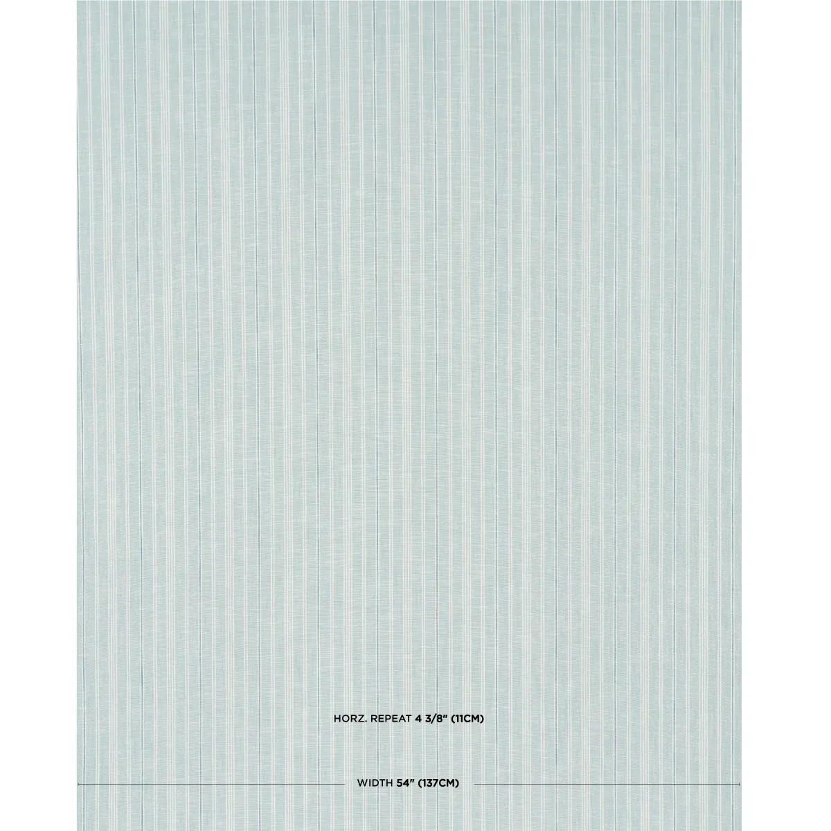 LUCY STRIPE fabric CHINA BLUE color by Schumacher