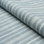 LUCY STRIPE Fabric – INDIGO | Schumacher | Wallpaper Twins LUCY STRIPE fabric INDIGO color by Schumacher