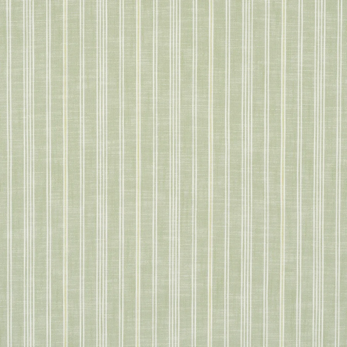 LUCY STRIPE fabric LEAF GREEN color by Schumacher