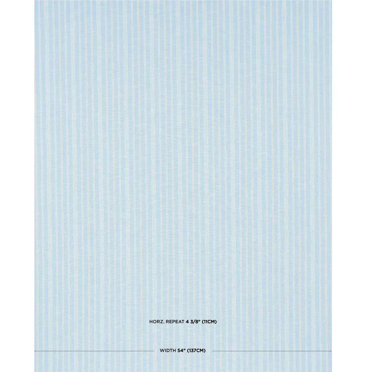LUCY STRIPE Fabric – LIGHT BLUE | Schumacher | Wallpaper Twi LUCY STRIPE fabric LIGHT BLUE color by Schumacher