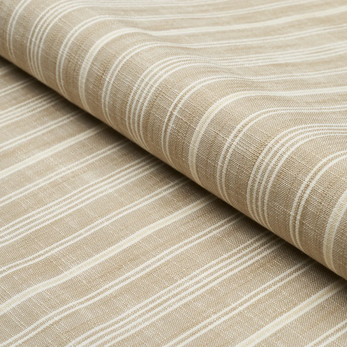 LUCY STRIPE fabric NEUTRAL color by Schumacher