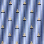 LUDUS STRIPE Fabric – BLUE | Schumacher | Wallpaper Twins LUDUS STRIPE fabric BLUE color by Schumacher
