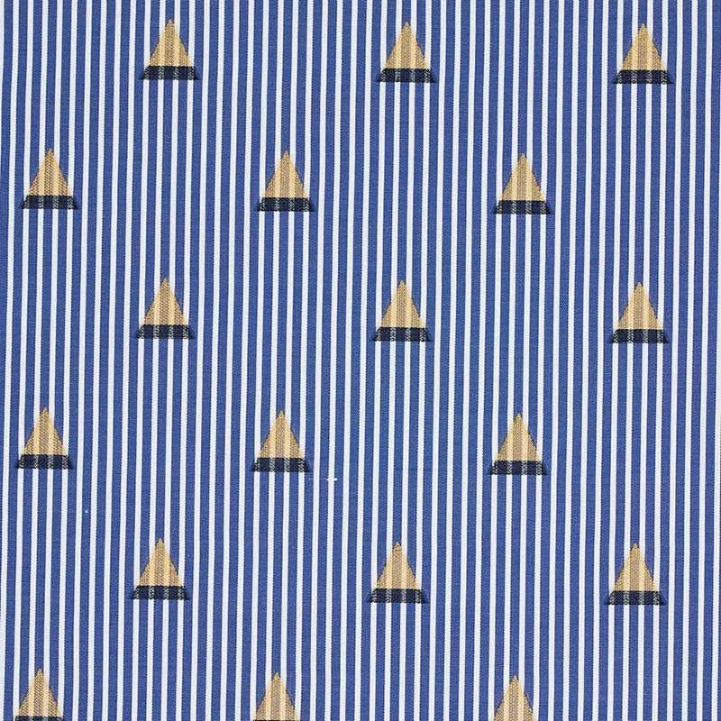 LUDUS STRIPE Fabric – BLUE | Schumacher | Wallpaper Twins LUDUS STRIPE fabric BLUE color by Schumacher