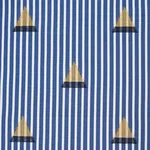LUDUS STRIPE Fabric – BLUE | Schumacher | Wallpaper Twins LUDUS STRIPE fabric BLUE color by Schumacher