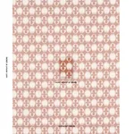LUNARIA fabric BLUSH ON TERRACOTTA color by Schumacher
