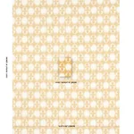 LUNARIA fabric OCHRE color by Schumacher