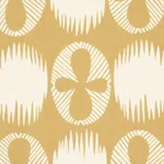 LUNARIA fabric OCHRE color by Schumacher