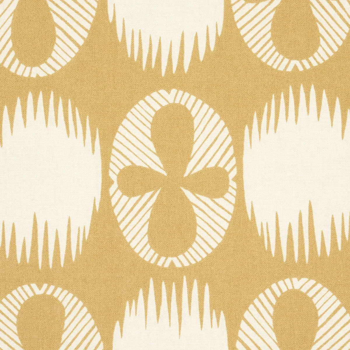 LUNARIA fabric OCHRE color by Schumacher