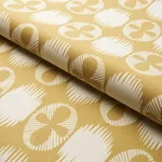 LUNARIA fabric OCHRE color by Schumacher