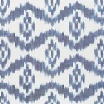 MADAKET IKAT fabric INDIGO color by Schumacher
