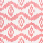 MADAKET IKAT Fabric – ROSE | Schumacher | Wallpaper Twins MADAKET IKAT fabric ROSE color by Schumacher
