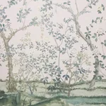 MADAME DE POMPADOUR PANEL Fabric – BLUSH | Schumacher | Wall MADAME DE POMPADOUR PANEL fabric BLUSH color by Schumacher