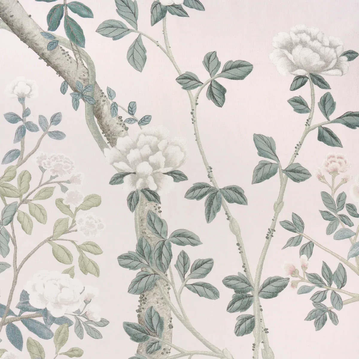 MADAME DE POMPADOUR PANEL Fabric – BLUSH | Schumacher | Wall MADAME DE POMPADOUR PANEL fabric BLUSH color by Schumacher