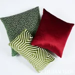 MADELEINE VELVET fabric EMERALD color by Schumacher