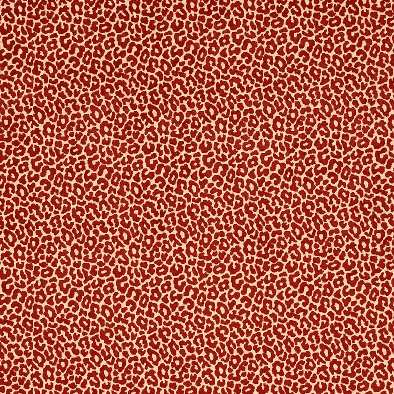 MADELEINE VELVET fabric GRENADINE color by Schumacher