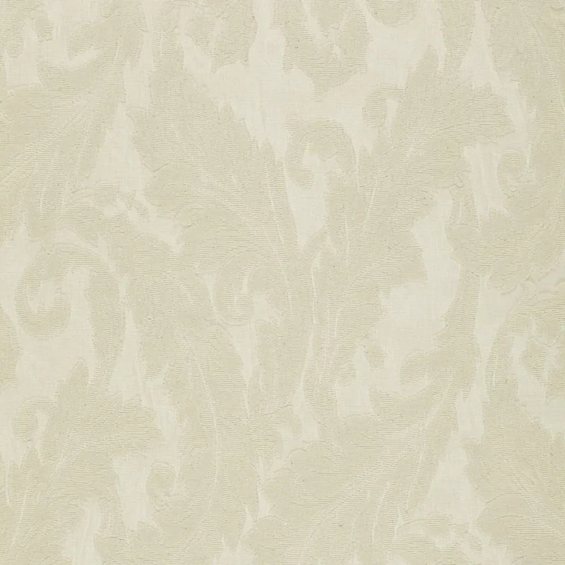 MADRAS ARABESQUE SHEER fabric ECRU color by Schumacher