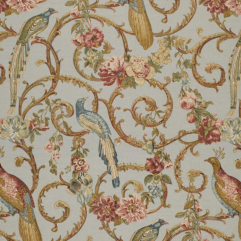 MADRIGAL fabric SKY color by Schumacher