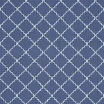MAGGIE LATTICE Fabric – COBALT | Schumacher | Wallpaper Twin MAGGIE LATTICE fabric COBALT color by Schumacher