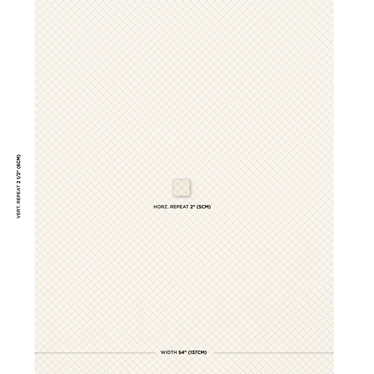 MAGGIE LATTICE fabric NEUTRAL color by Schumacher