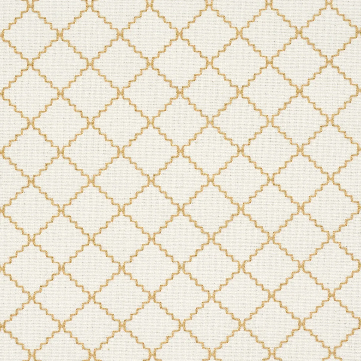 MAGGIE LATTICE fabric NEUTRAL color by Schumacher