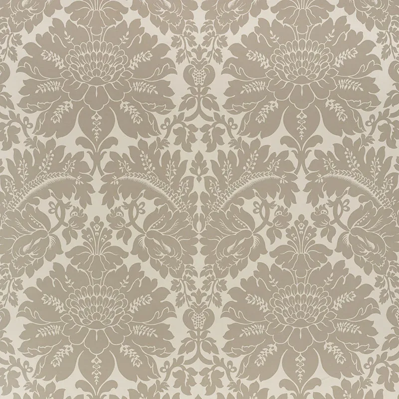 MAGGIORE DAMASCO fabric ALABASTER color by Schumacher