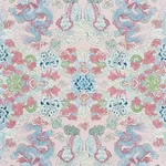 MAGIC MOUNTAIN DRAGON Fabric – BLUSH | Schumacher | Wallpape MAGIC MOUNTAIN DRAGON fabric BLUSH color by Schumacher