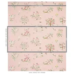 MAGICAL MENAGERIE Fabric – BLUSH | Schumacher | Wallpaper Tw MAGICAL MENAGERIE fabric BLUSH color by Schumacher