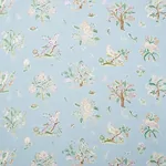 MAGICAL MENAGERIE Fabric – SKY | Schumacher | Wallpaper Twin MAGICAL MENAGERIE fabric SKY color by Schumacher
