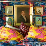 MAGICAL MING DRAGON Fabric – YELLOW | Schumacher | Wallpaper MAGICAL MING DRAGON fabric YELLOW color by Schumacher