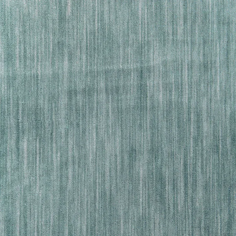MAHARAJAH SILK VELVET fabric SKY color by Schumacher