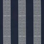 MAIANDROS WEAVE fabric INDIGO color by Schumacher