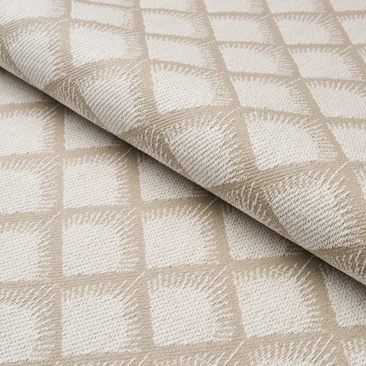 MAIZE fabric IVORY color by Schumacher