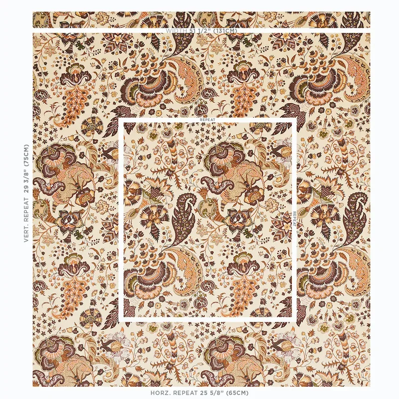 MAJORELLE VELVET fabric NEUTRAL color by Schumacher