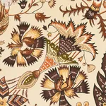MAJORELLE VELVET fabric NEUTRAL color by Schumacher