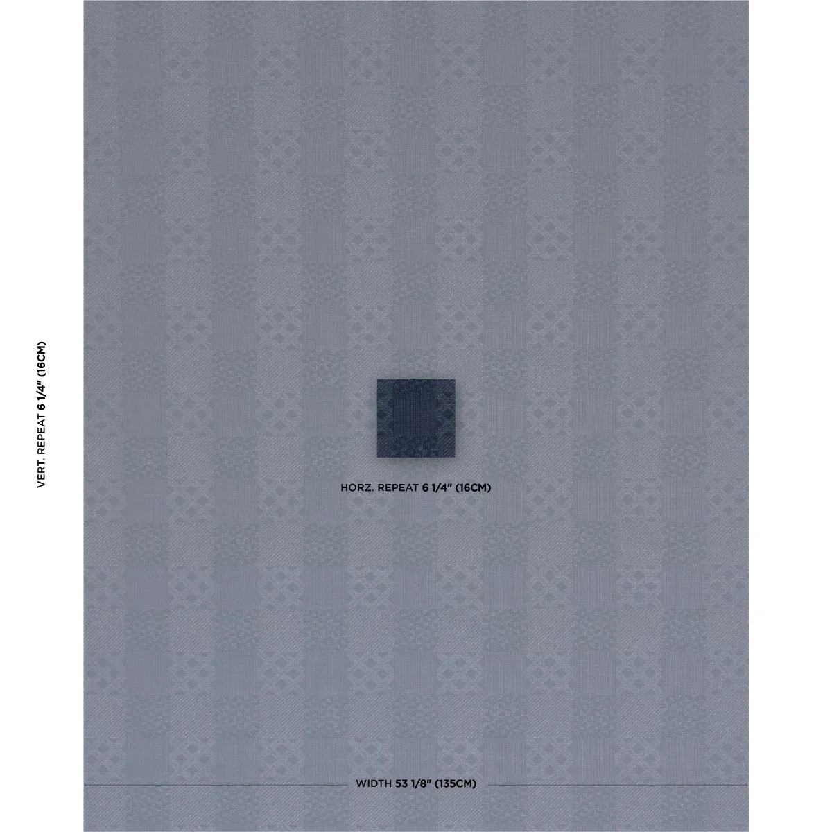 MALIA Fabric – INDIGO | Schumacher | Wallpaper Twins MALIA fabric INDIGO color by Schumacher