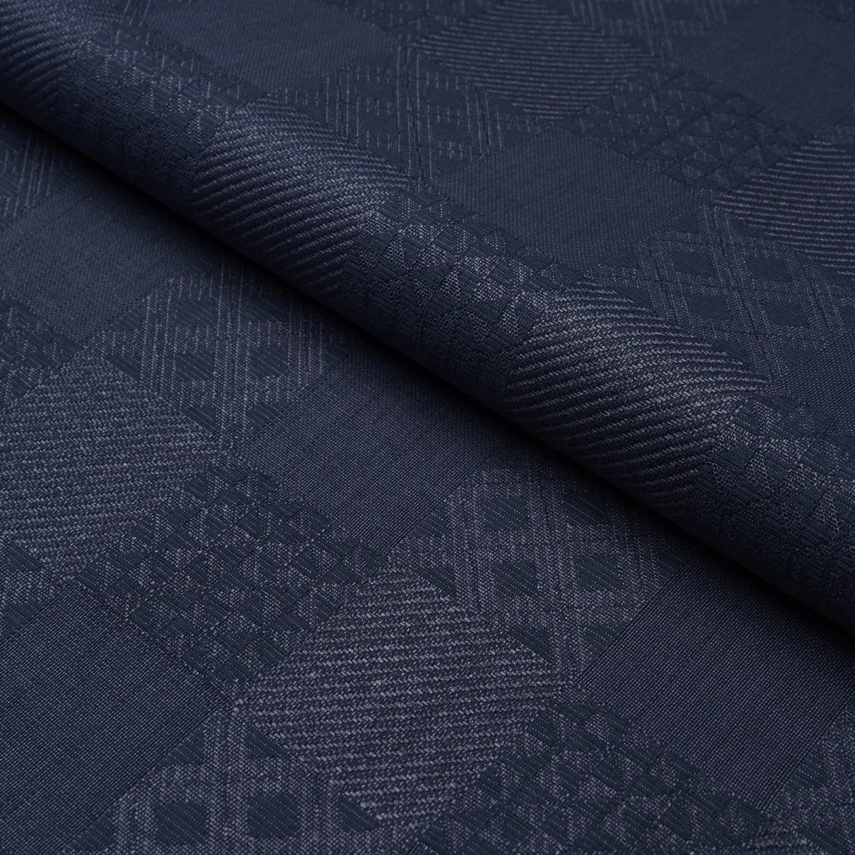 MALIA fabric INDIGO color by Schumacher