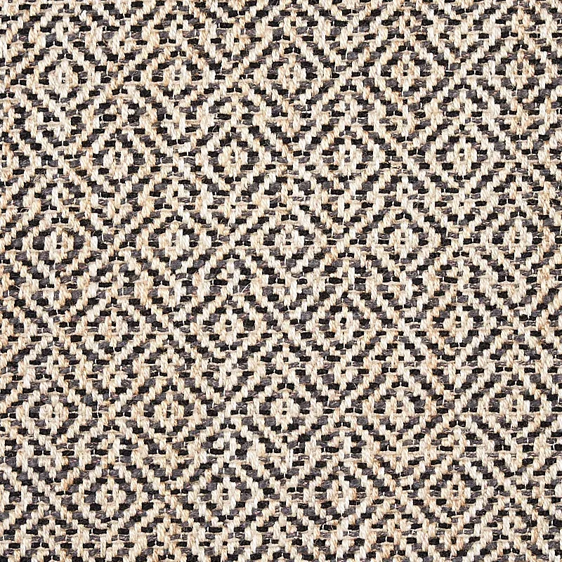 MAMET Fabric – COAL | Schumacher | Wallpaper Twins MAMET fabric COAL color by Schumacher
