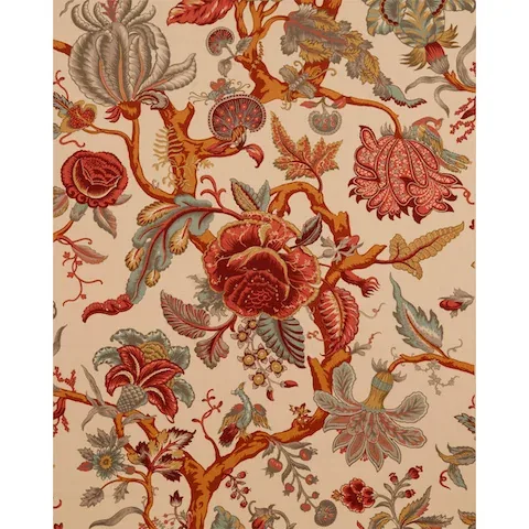 MANDALAY TREE Fabric – DOCUMENT | Schumacher | Wallpaper Twi MANDALAY TREE fabric DOCUMENT color by Schumacher