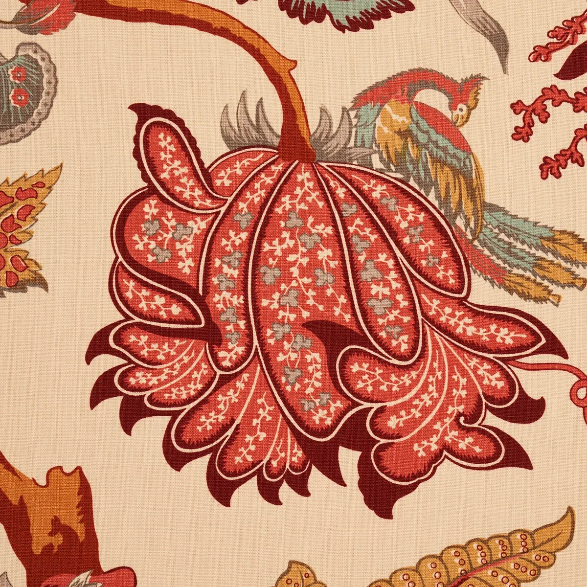 MANDALAY TREE Fabric – DOCUMENT | Schumacher | Wallpaper Twi MANDALAY TREE fabric DOCUMENT color by Schumacher
