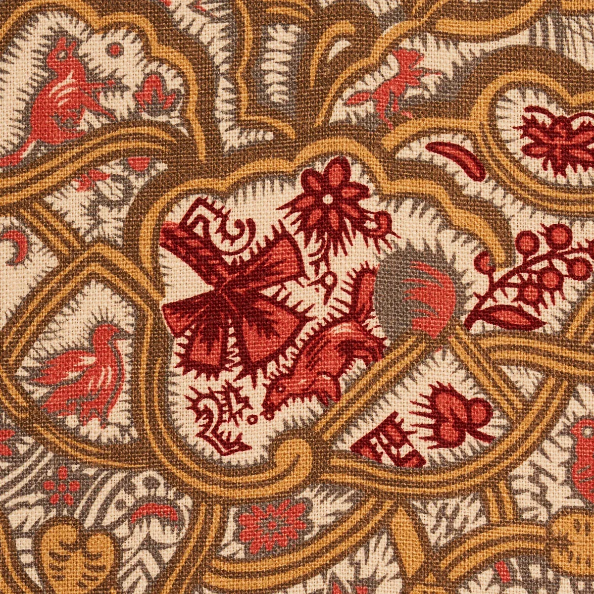 MANDALAY TREE Fabric – DOCUMENT | Schumacher | Wallpaper Twi MANDALAY TREE fabric DOCUMENT color by Schumacher